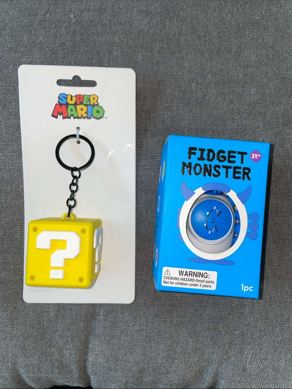 Super Mario Yellow Question Block Keychain